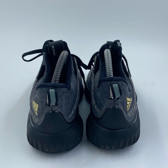 Adidas Alphabounce Running Sneakers Womens Size 6 Black Gray Athletic Shoes - Picture 5 of 6